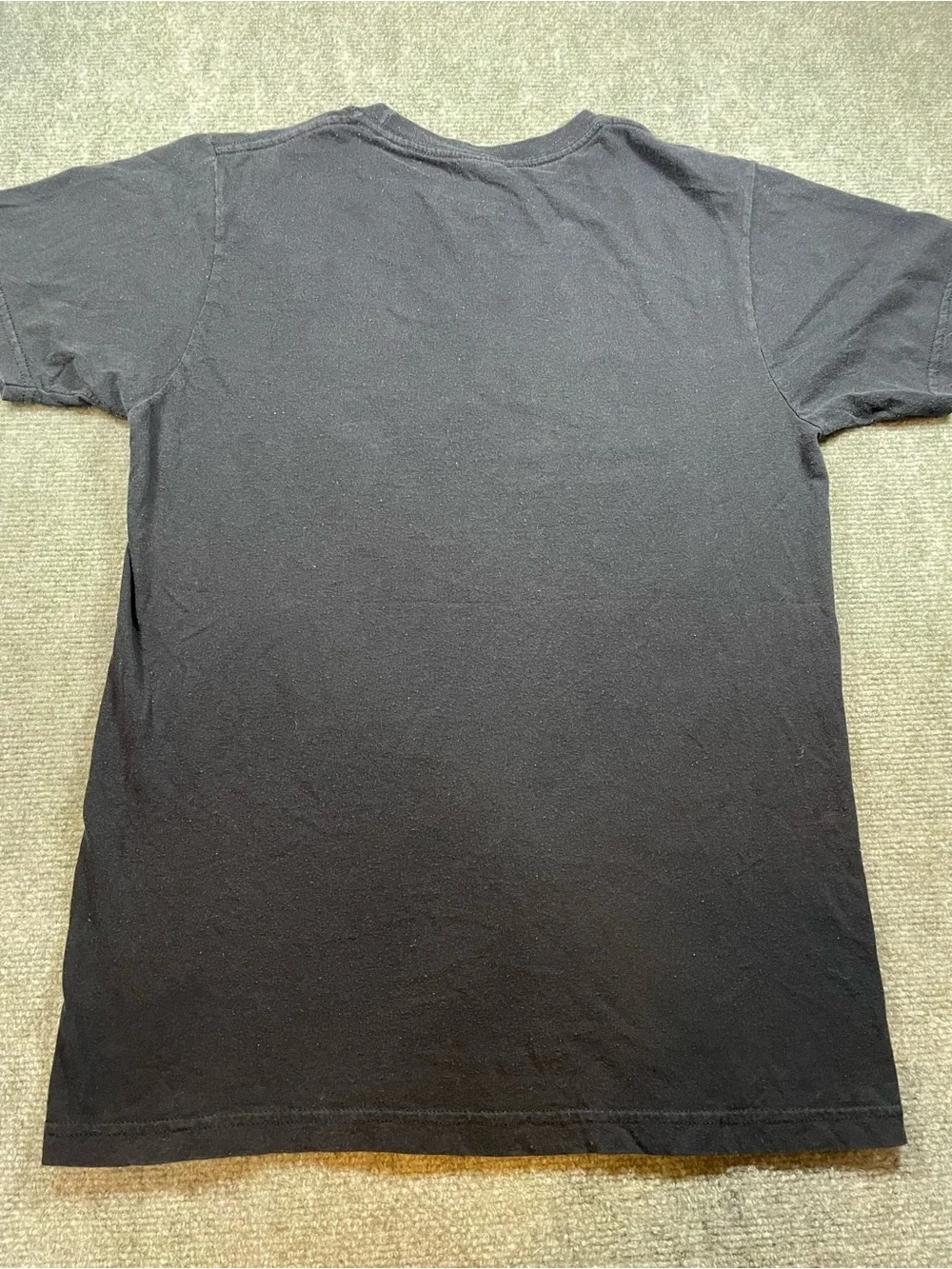 A Day to Remember Black Short Sleeve Tee with Yellow Pocket Watch Graphic